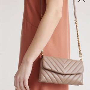 Quince quilted convertible wallet clutch crossbody